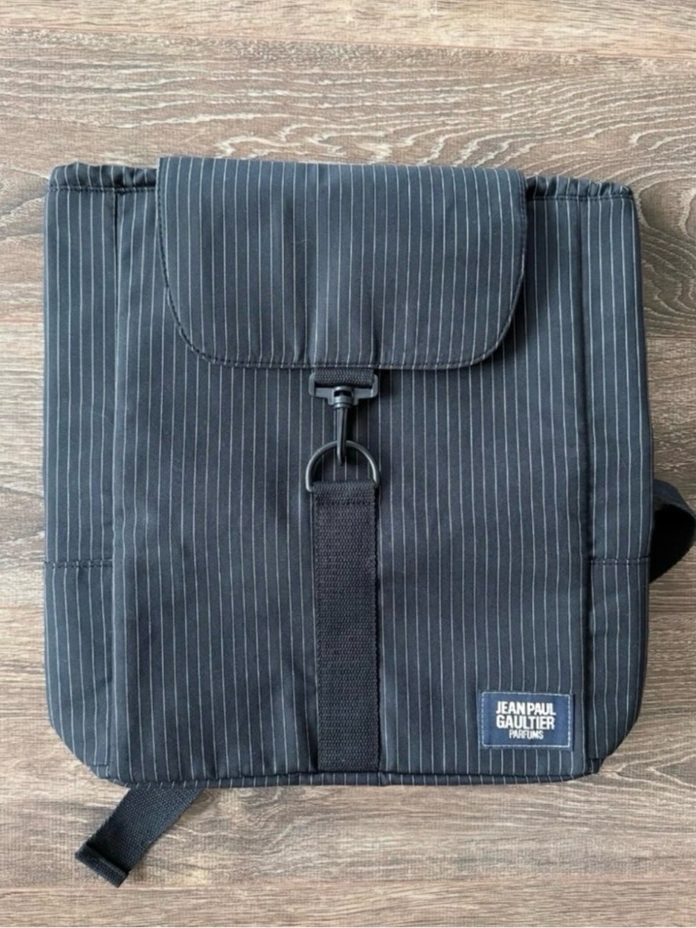 Jean Paul Gaultier Pinstripe Backpack